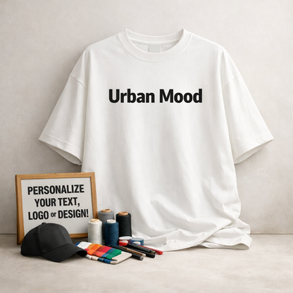 T-Shirt Oversize Personalizzata – 240g