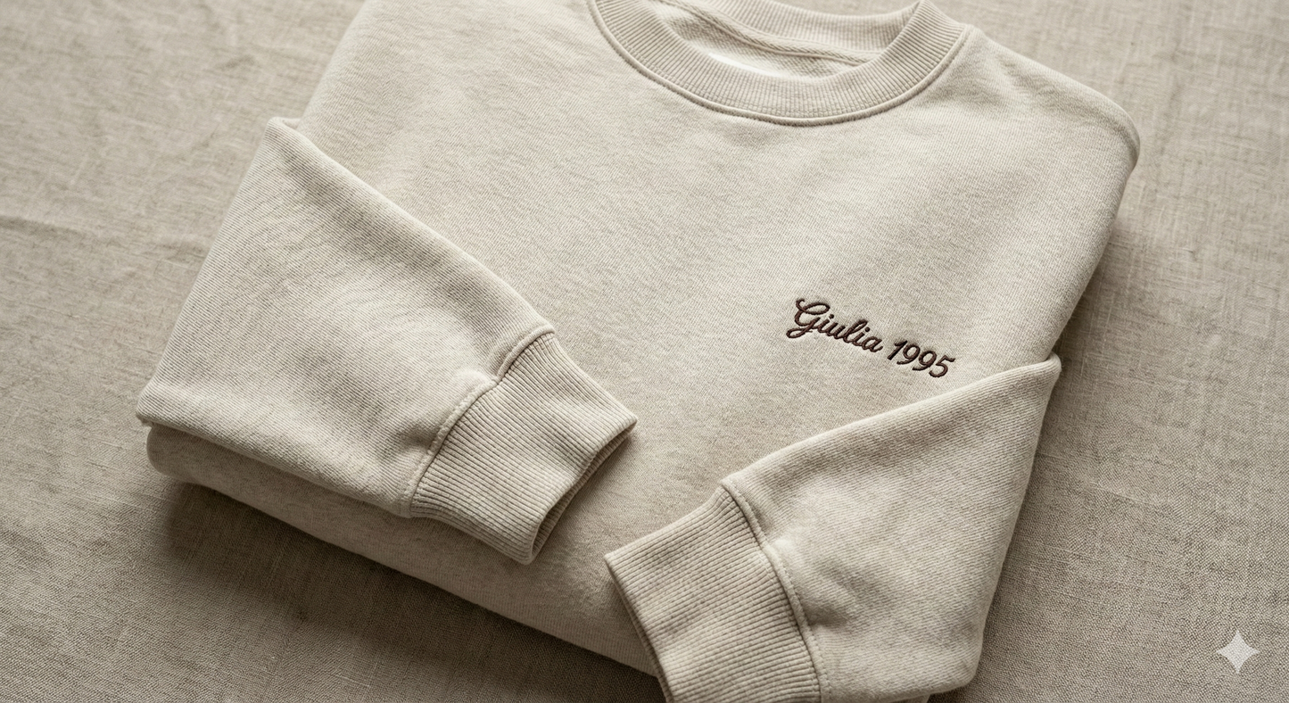 Felpa Girocollo Personalizzata – 280g