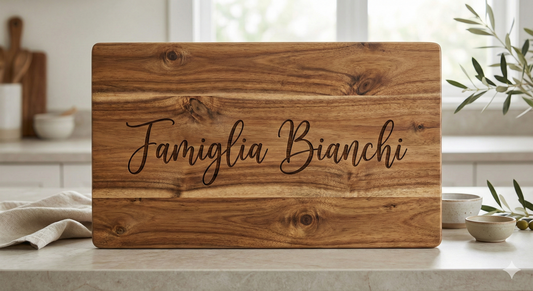 Tagliere Personalizzato  – Incisione Laser
