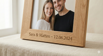 Cornice Foto Incisa – Personalizzata